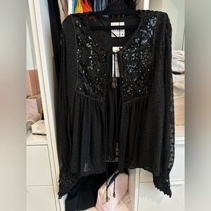 Embellished Zara Top.
